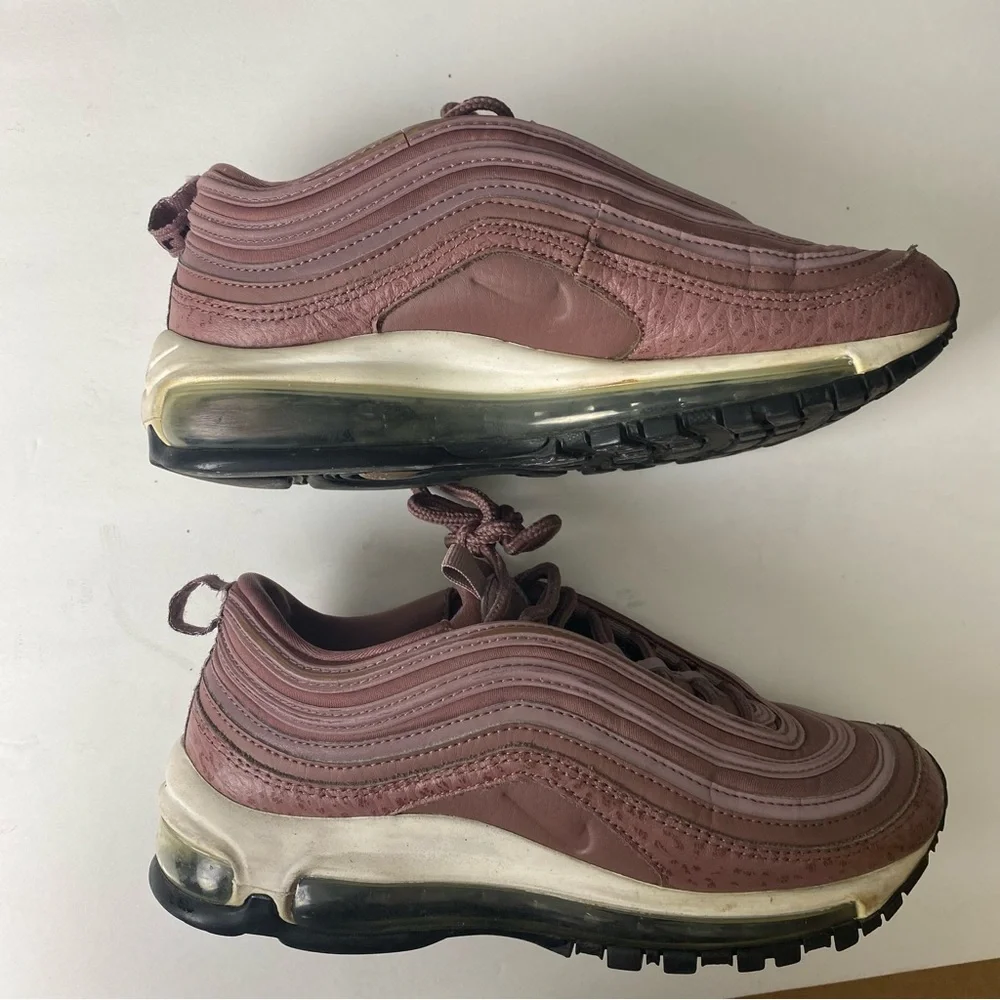 Nike Women Air Max 97 Smokey Mauve Pink Size 6 Dusty Pink
